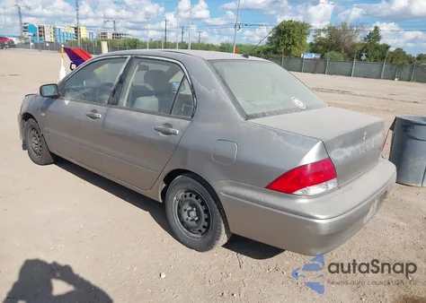 2003 Mitsubishi Lancer Es z USA, uszkodzony, nr VIN JA3AJ26E33U034736
